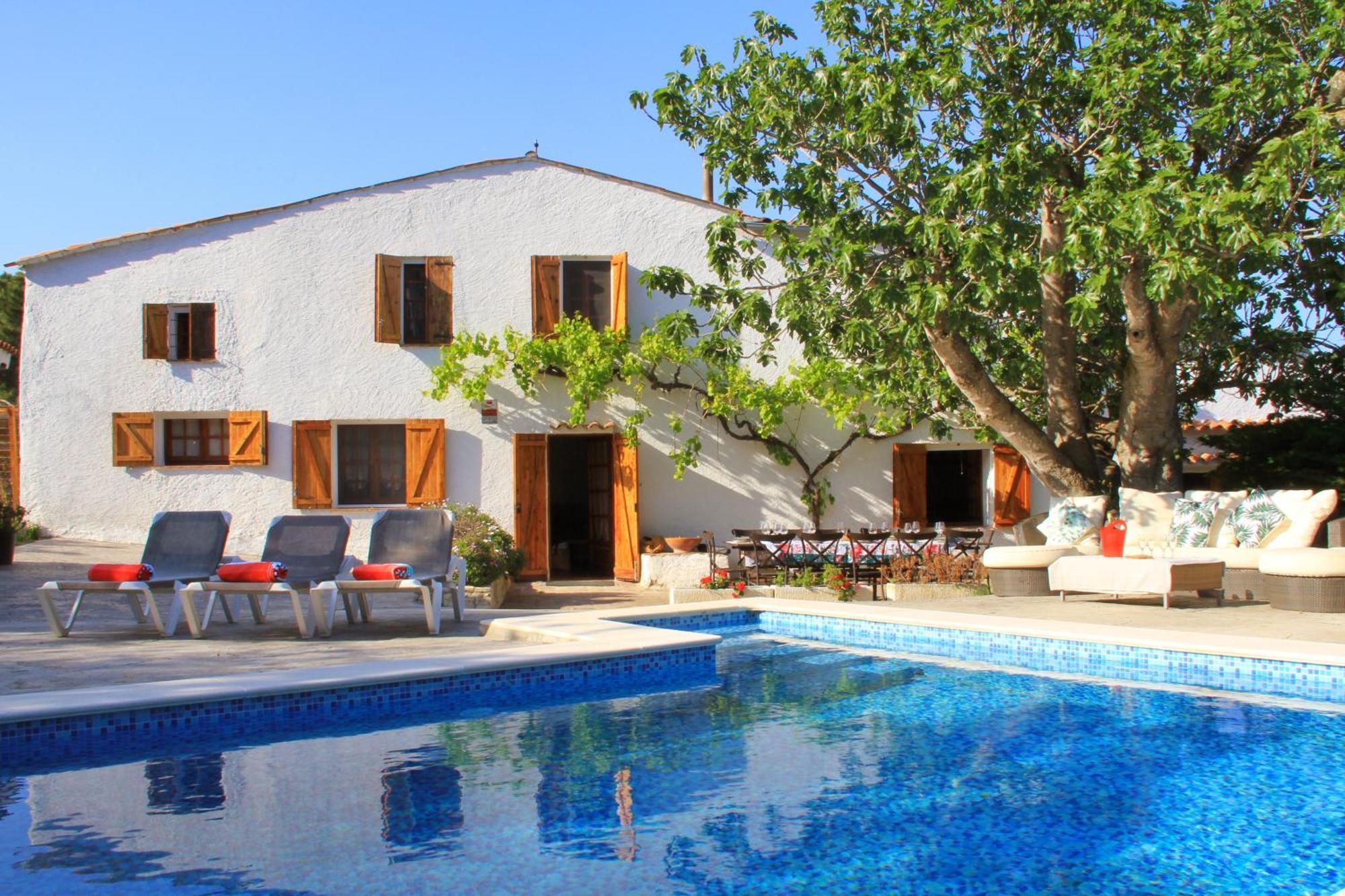 Masia Can Magan Lux, Ideal Grupos 20Pax Palafolls Esterno foto